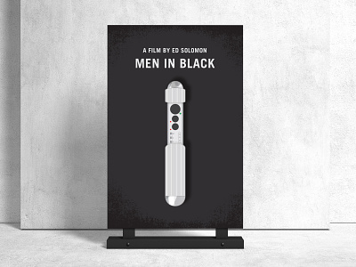 Men in Black Poster design illustration movieposter poster sci fi sci fi poster