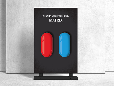 Matrix Poster design illustration movieposter poster sci fi