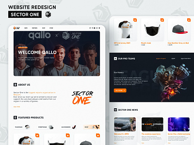 Web Design : Structure E-Sport design esport homepage homepage design inspiration interface landing page site internet ui uiux ux web web design website website design website inspiration