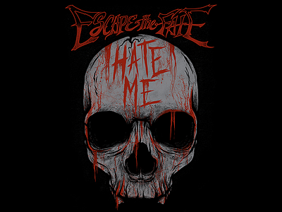 Escape The Fate - Hate Me Skull