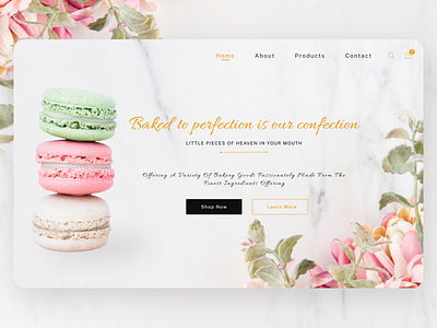 Desserts Landing Page