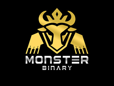 Logo Monster Binary design logo