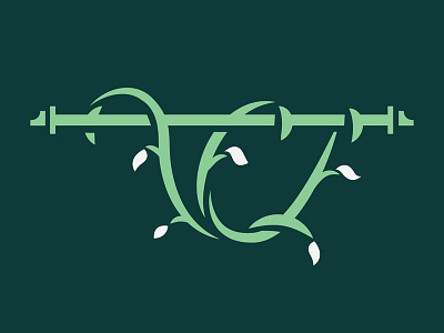 VC monogram monogram vines