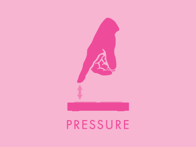 Pressure diagram illustration illustrator kboard kmi pink pressure vector