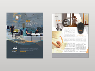 Magazine Ads advertorial graphic design logison magazine ad modio print ad print design publication