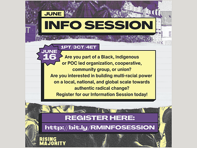 Rising Majority - June Info Session