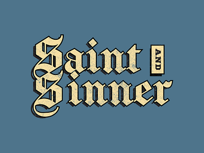 Saint & Sinner blue cream indigo saint scissorfiesta sin sinner stone washed