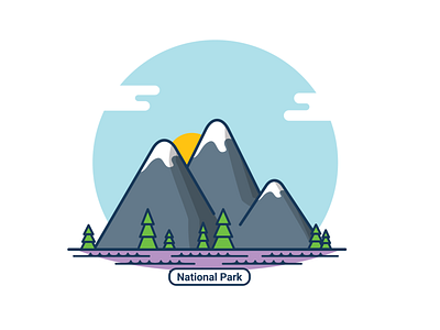 Mountain Illustration