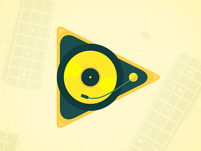 Reyn - Music Player Logo app icon illustration logo