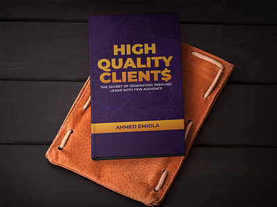 High Quality Clients Book Cover Design