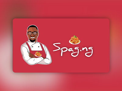 Spag.ng Logo Design branding food graphic design illustration logo logo design
