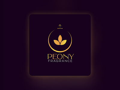 Peony Fragrance branding design graphic design illustration logo logo design