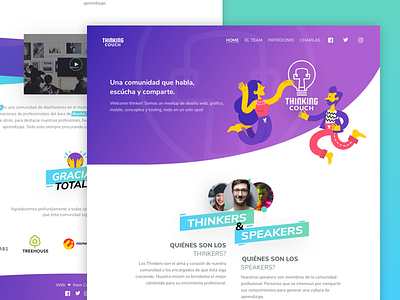 ThinkingCouch Landing Page