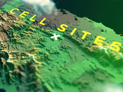 Puerto Rico Relief Efforts WIP 3d animation blender clouds concept infographic. motion mountains puerto rico relief map topographic visualization