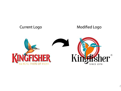 Kingfisher Logo - Re-CREATING