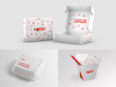 Horia Packaging Design branding design food logo food packaging logo logo design packaging small business smile visual identity