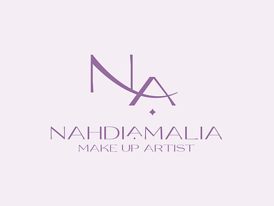 Nahdiamalia Makeup Artist Logo