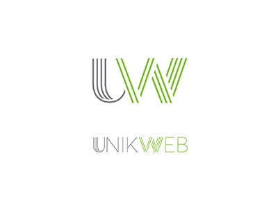 UW Logo branding identity logo typography uw w