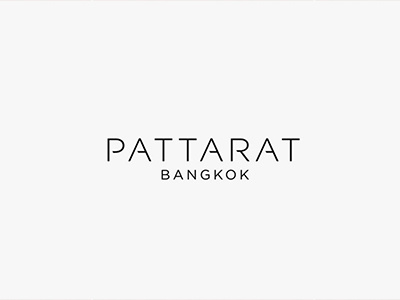 Pattarat Bangkok (Luxury Fashion Brand) bangkok branding clothing logo stitching typo