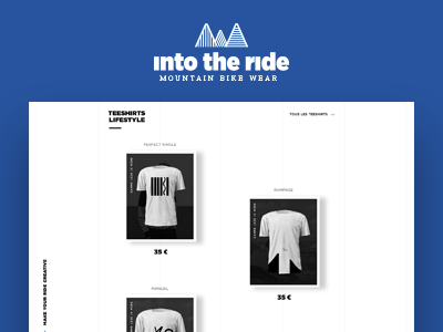 Into the ride — Mountain bike wear — Website