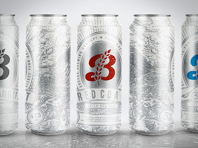 Breton Brewing Cans beer beercan branding design logo packaging