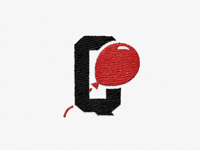 Quake Matthews Logo balloon branding celebrate icon ligature logo q red