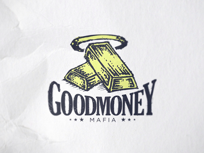 Good Money Mafia branding graphicdesign hiphop logo music seamz typography