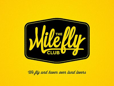 The Mile Fly Club branding graphicdesign hiphop logo music seamz typography