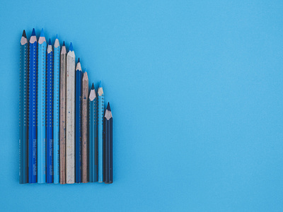 Blue Pencil Artist Tools cc0 download free for commercial use freebie freephoto freestock photography public domain stockphoto