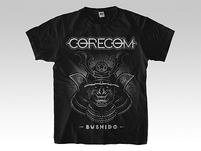 Corecom - Bushido band merch bushido metal samurai t shirt