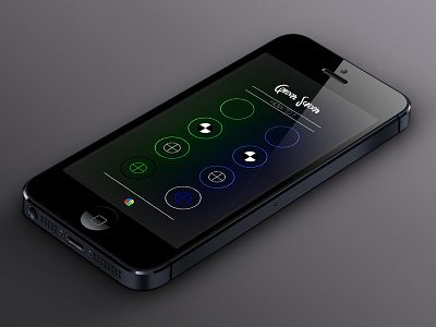 GreenScreen UI design design interface ios iphone mobile ui design