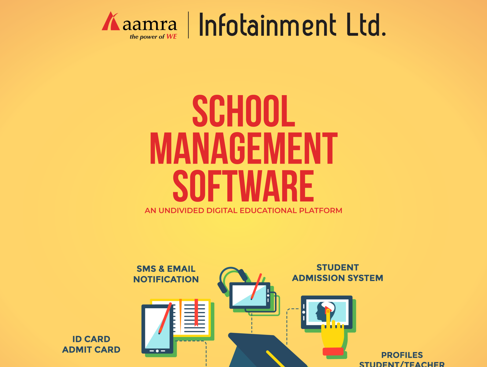 EDU Management Software Banner. by Mollik.Russel88 on Dribbble