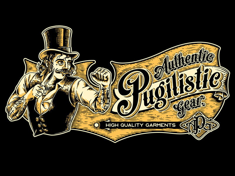 APG - Stay Bladed - Men tshirt 1890 1900 tattoo streetfight fight knife butcher victorian artwork design typography retro rock n roll vintage illustrator illustration