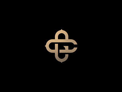The Relic branding cg chain christian cold cross gold jewelry logo minimal monogram