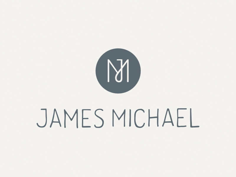 James Michael Logo by Marta Gonzalez for BaseKit on Dribbble