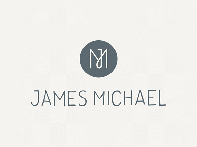 James Michael Logo branding logo logo design visual identity website design