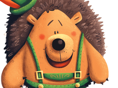 Mr Pricklepants character disney hedgehog illustration pixar toy toy story