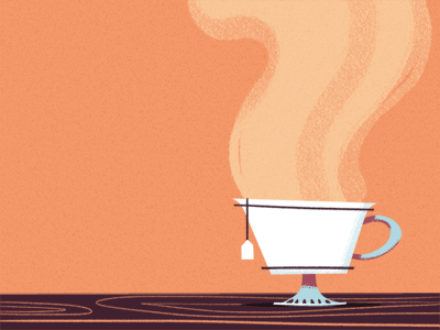 Tea Cup (Gif) animated animation cup gif illustration tea