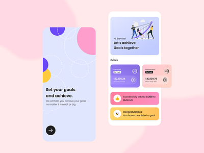 Goal Fintech App Concept