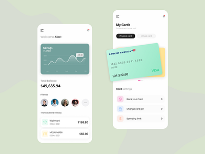 Card Payments App concept