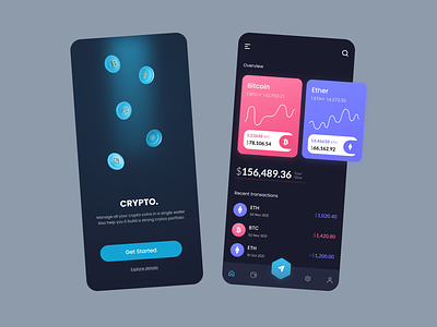 Crypto App Concept