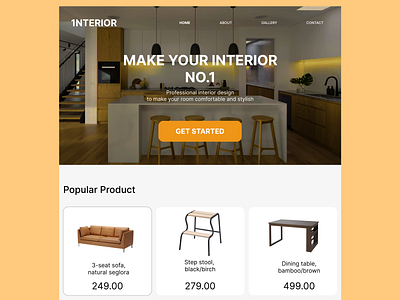 1NTERIOR WEB DESIGN
