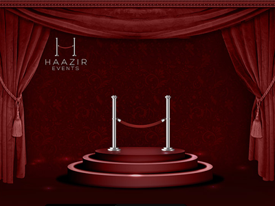Haazir Events | Website and Branding abdul aziz azidesigner azizdesigner dubai projects haazir event catalogue haazir events media marketing print media talent hunt website branding