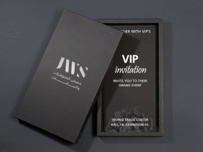 JWS Vip Invitation mockup