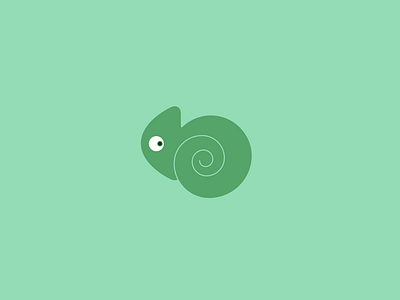 Illustranimals——chameleon chameleon illustranimals logo