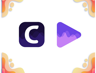 Chilax App Logo Prototypes app branding clean design elegant illustration ios iphone logo logodesign minimal music app new