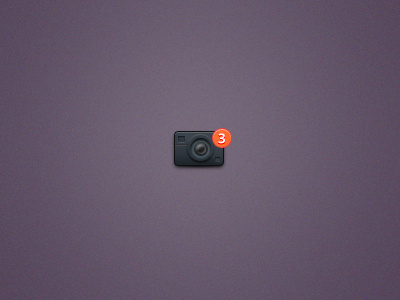 Camera icon black camera icon image minimal photo picture png red