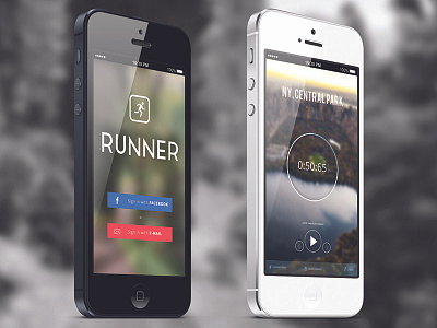 Runner app app fitness iphone music player workout