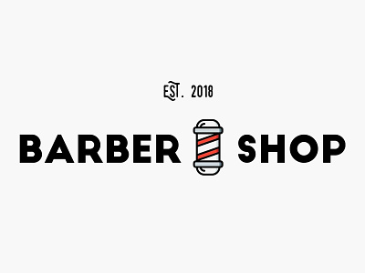 Barber shop logo