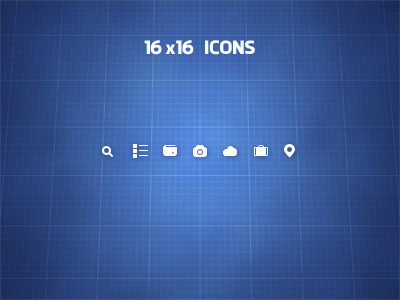 16x16 Icons 16x16 icon set